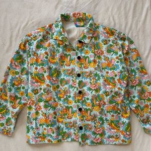 Big Bud Press - Butterfly Bash Cargo Denim Jacket
